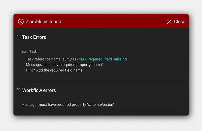 Issues for the ChatGPT-generated Conductor Workflow