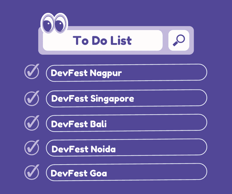 To do list for Orkes in DevFests