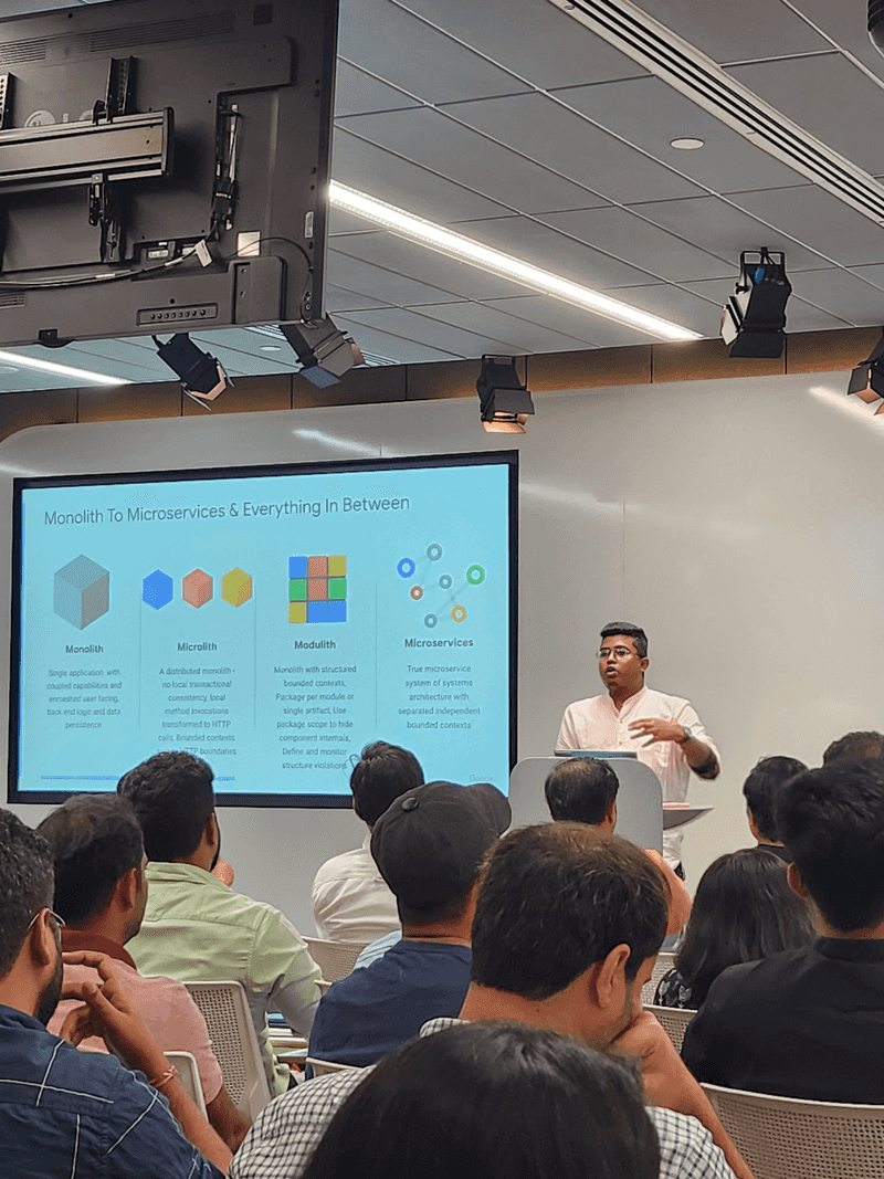 Session by Joinal Ahmed from Google