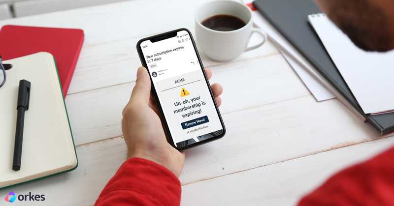 Subscription expiry mail received